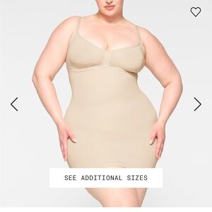 Skims shaping slip plus size